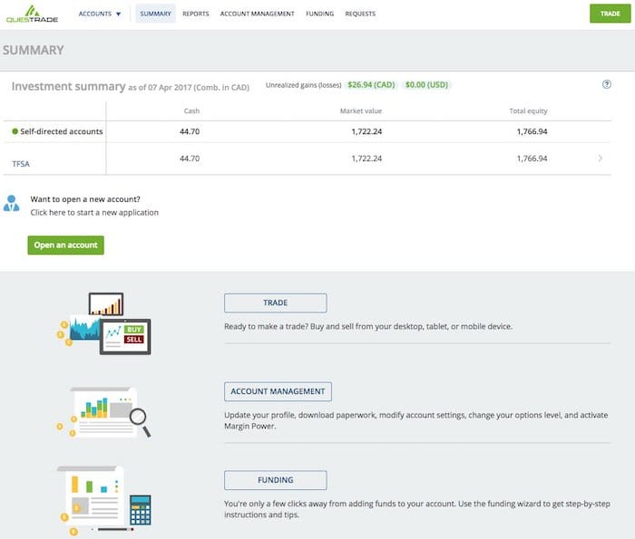 questrade review a real investor review