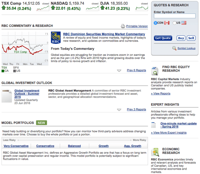 rbc direct investing practice account cost